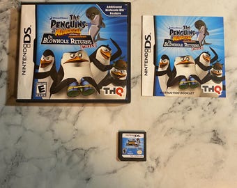 Penguins of Madagascar Dr Blowhole Returns for Nintendo DS