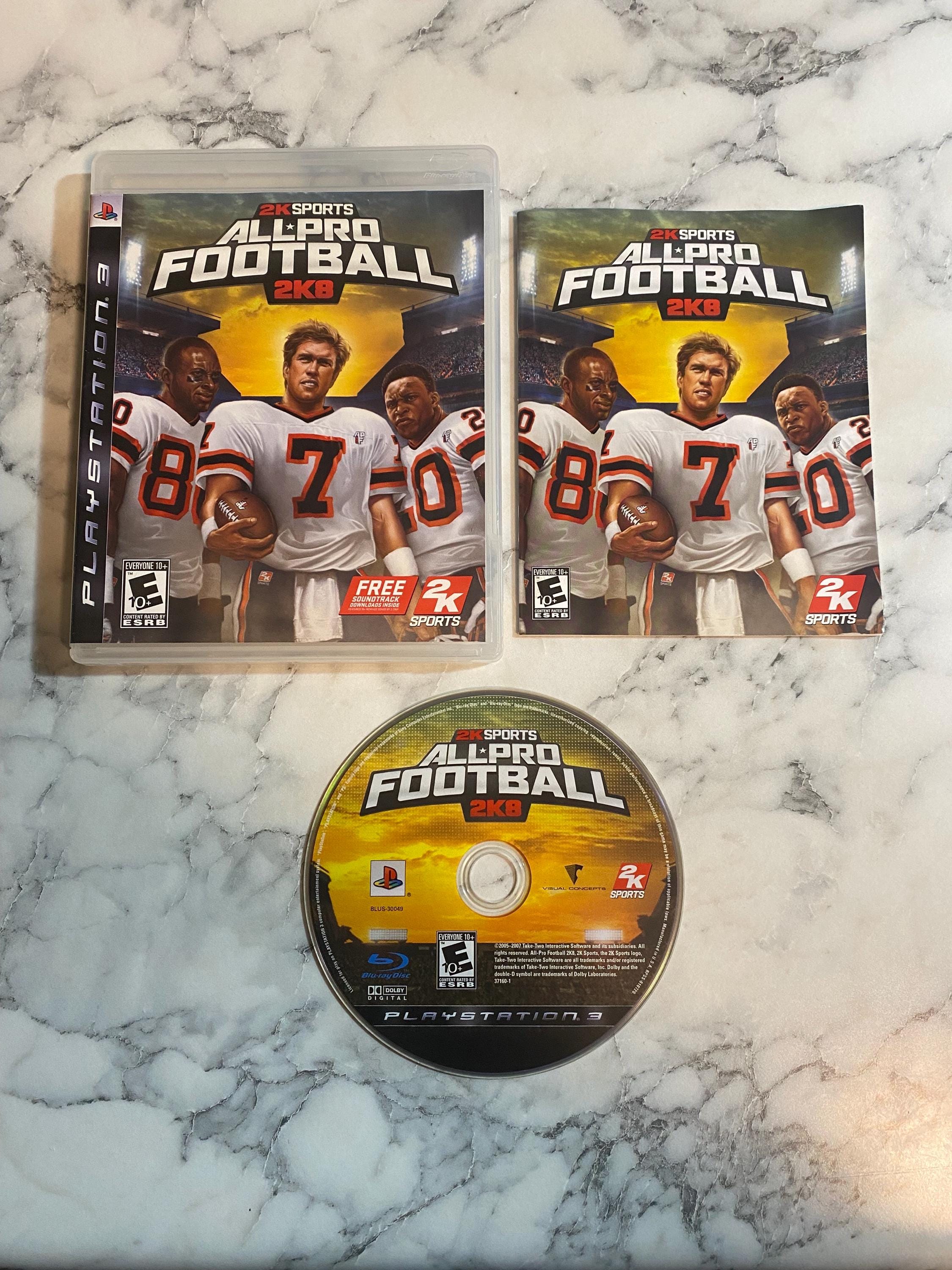 All Pro Football 2K8 per PlayStation 3