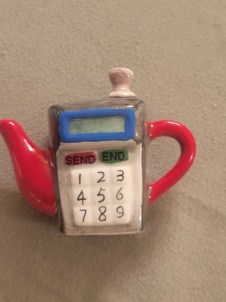 Red Rose Tea Pots Figurines Porcelain Etsy