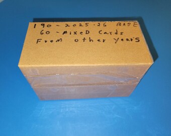 NHL HOCKEY CARDS 2025-26  Base Mix Lot  190 cards. 60 Cards from other years.