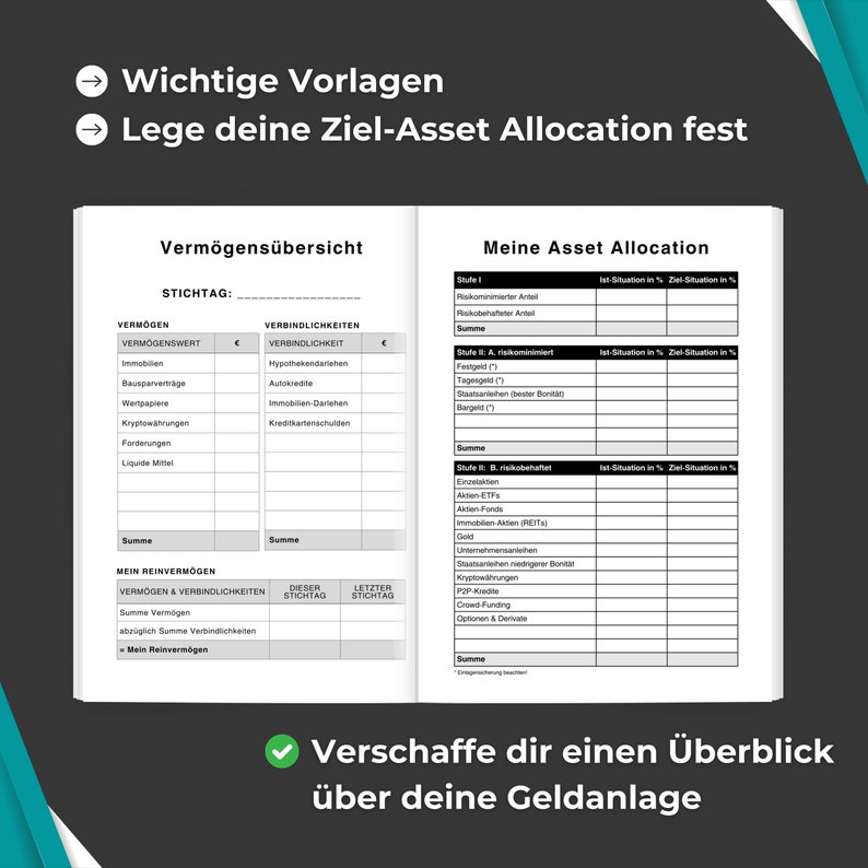 Das Aktienjournal: Finanzielle Ziele setzen, kluge Strategien entwickeln, Risiken managen und erfolgreich investieren. Börse / Aktien Bild 4