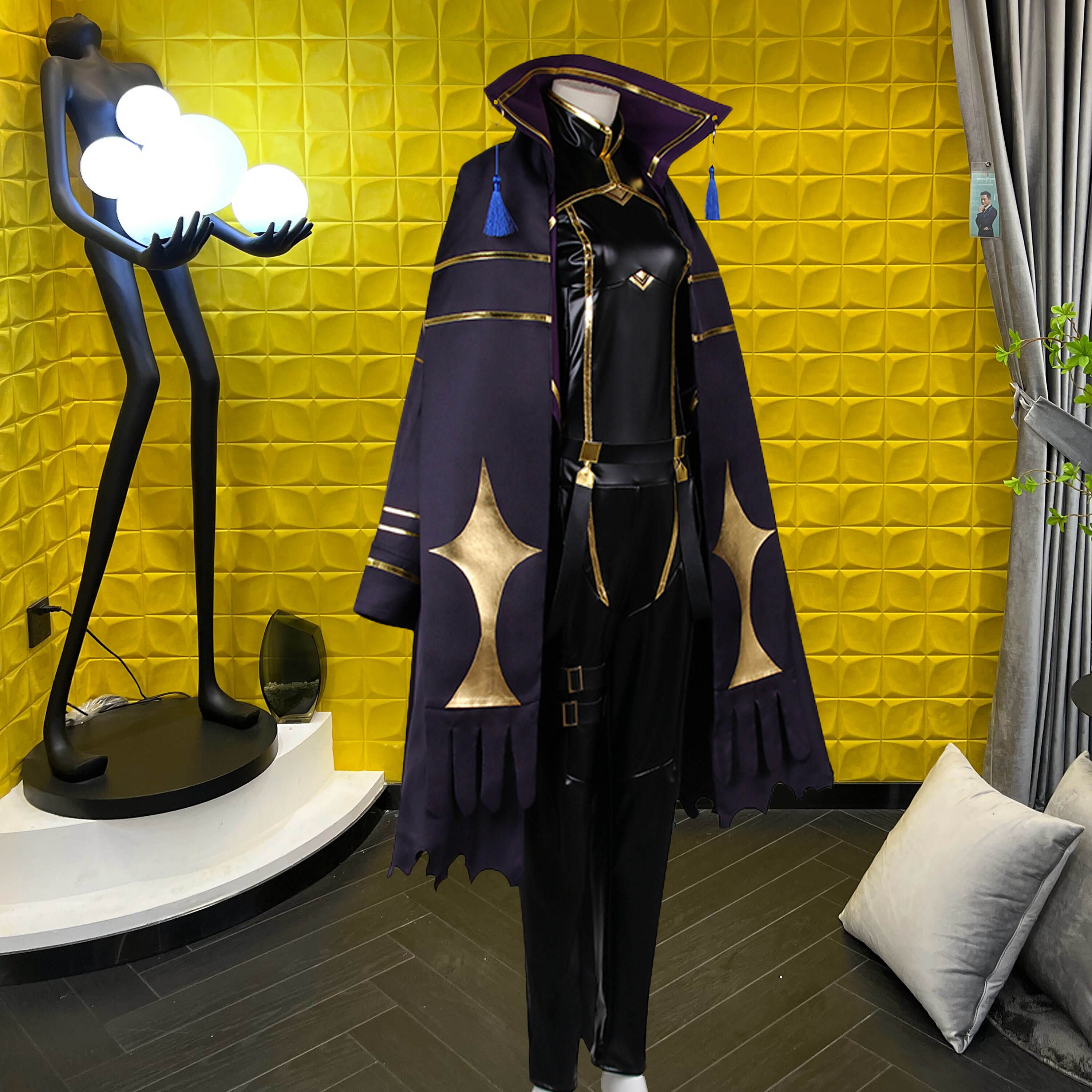 The Eminence in Shadow Delta Outfit Women Cosplay Costume Halloween Carnival Party Suit