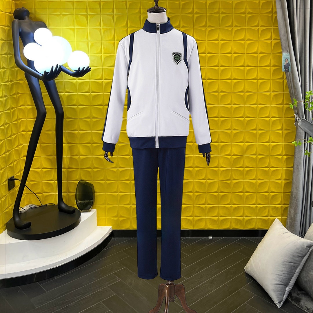 Blue Lock Jacket And Pants Yoichi Isagi Cosplay Costumes