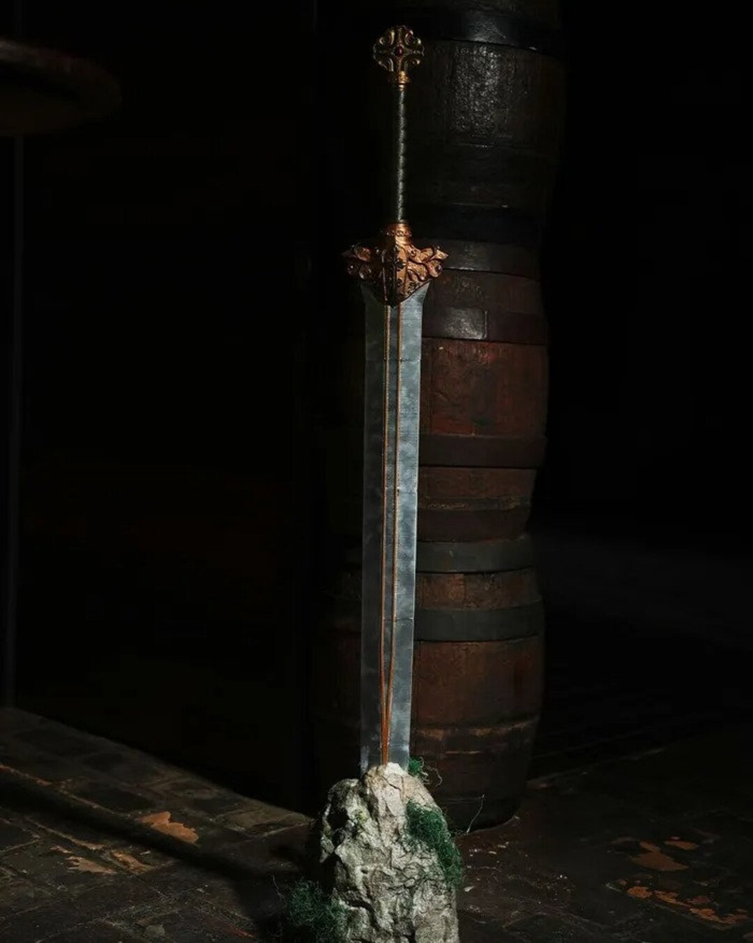 3D Printed Longsword Cosplay Prop Cosplay Costume Fantasy RPG Stlflix