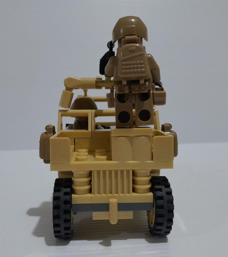 Utv Blocks Set Custom Military UTV Building Blocks With 3 Mini Figures - Etsy Australia