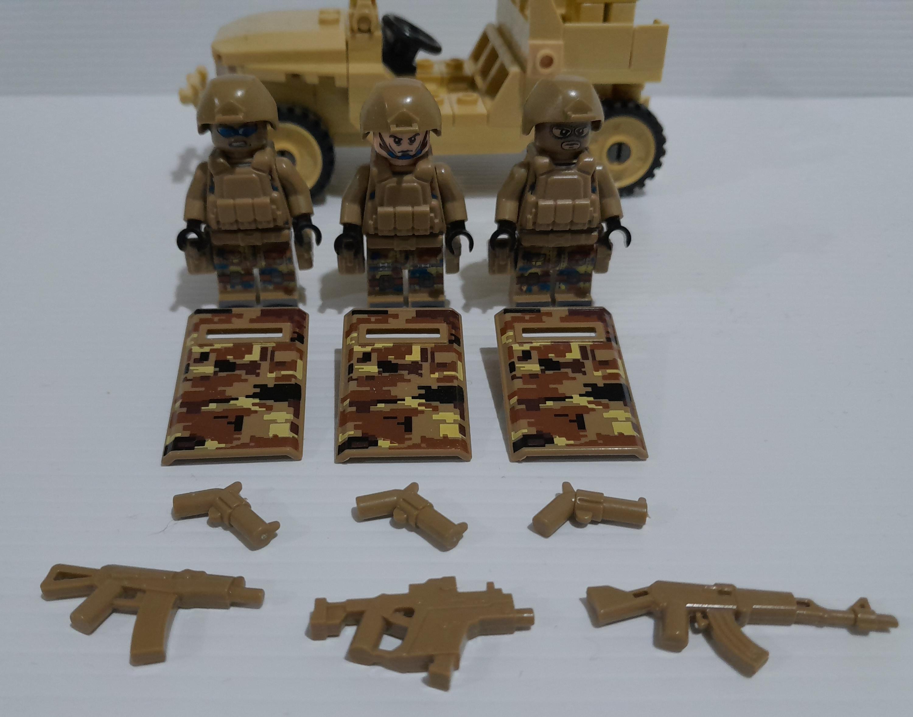 Utv Blocks Set Custom Military UTV Building Blocks With 3 Mini Figures - Etsy Australia