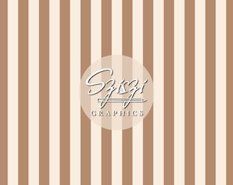 Boho Stripes Seamless Pattern Coordinate Modern Seamless File Gender Neutral Muted Earthy Tones Tan