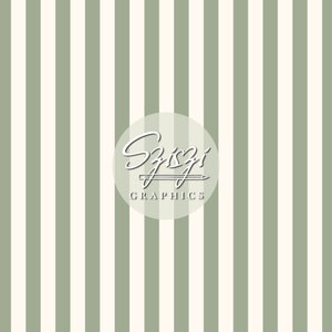 May include: A green and white striped background with a circle in the center. The circle contains the text "Szizzi Graphics" and a pencil icon.