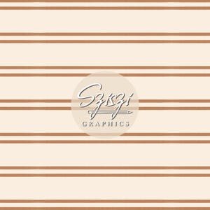 Boho Neutral Stripes Seamless Pattern Simple Striped Geometric Coordinating Repeat File Modern Lines Muted Earth Tones Commercial Use