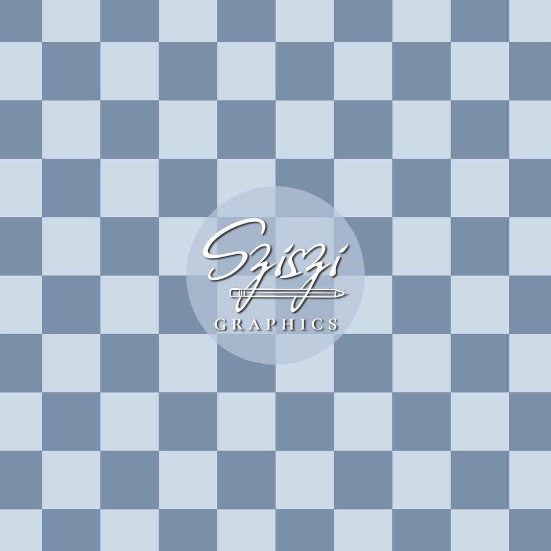 Pale Blue Checked Pattern Pale Blue and Slate Checkered Seamless Pattern Checkerboard Boy ...