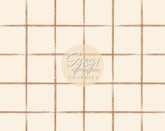 Neutral Grid Geometric Seamless File Checkered Boho Seamless Pattern Modern Minimalist Check Plaid