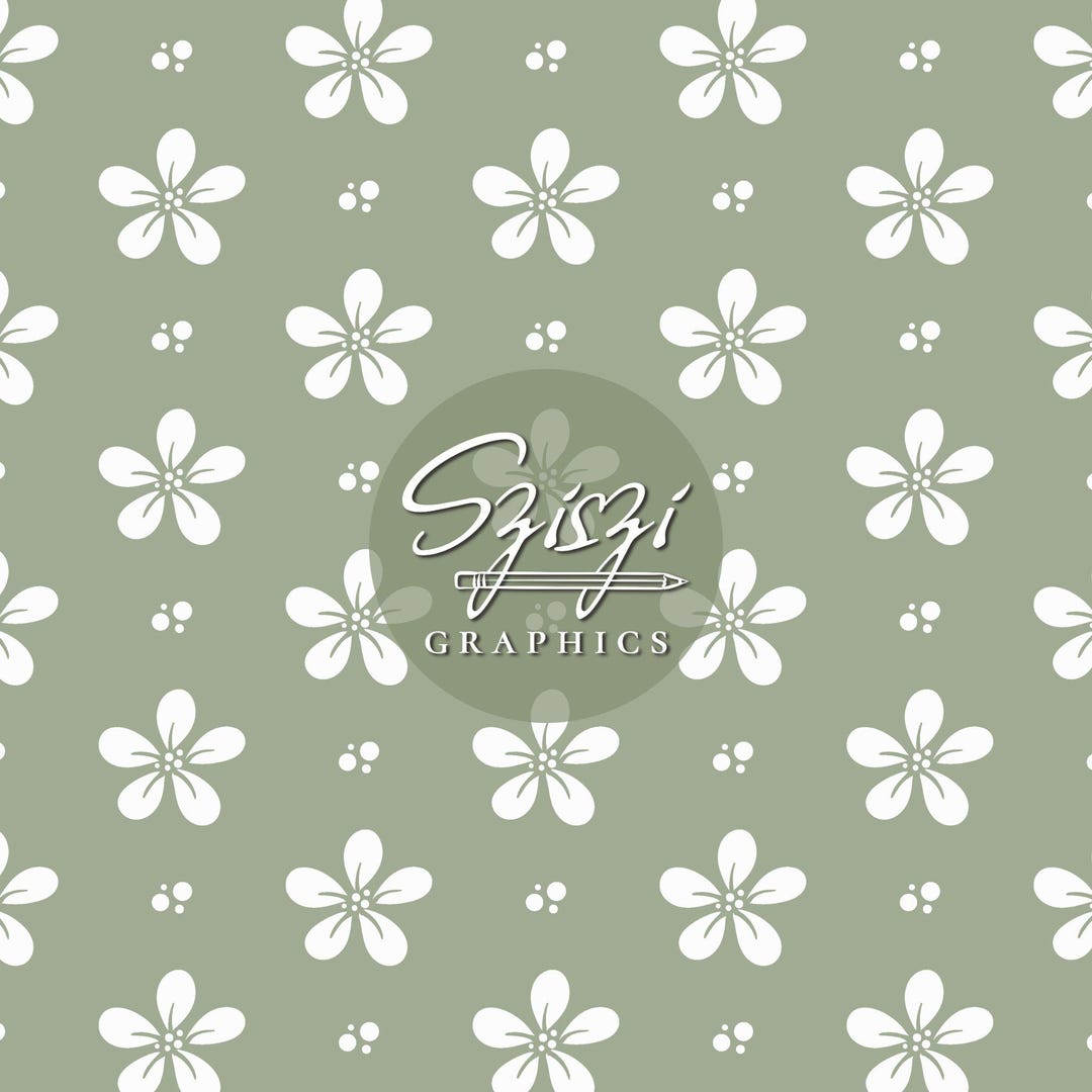 Boho Floral Seamless Pattern Neutral Simple Flowers Seamless File ...