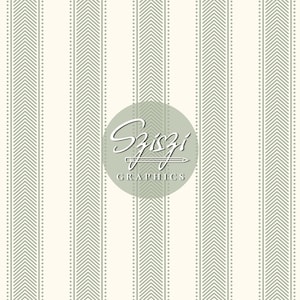 May include: A cream-colored background with vertical stripes. Some stripes have a dotted line, while others feature a chevron design. A circular logo with the text "Sziszi Graphics" is in the center of the image.