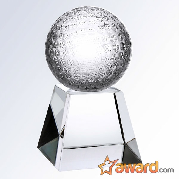 Crystal Golf Championship Award, Custom Award, Golf Award, Golf Trophy, Sport Trophy, Crystal Award, Team Championship Award