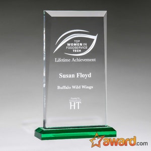 Apex Series Award Plaque, Custom Award, Employee Recognition, Retirement Appreciation, Corporate Award, Custom Gift, Multiple Sizes & Color