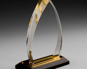 Personalized Gold Oval Award plaque, Custom Award, Employee Recognition, Retirement Appreciation, Corporate Award, Custom Gift