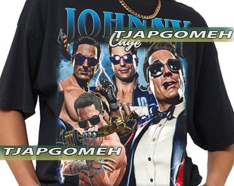 Johnny Cage Mortal Kombat Vintage T-Shirt, Gift For Woman and Man Unisex T-Shirt