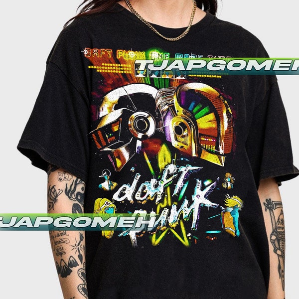 Limited Daft Punk Vintage T-Shirt, Gift For Woman and Man Unisex T-Shirt 046