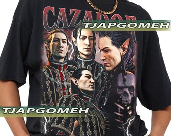 Cazador Baldurs Gate 3 Vintage T-Shirt, Gift For Woman and Man Unisex T-Shirt
