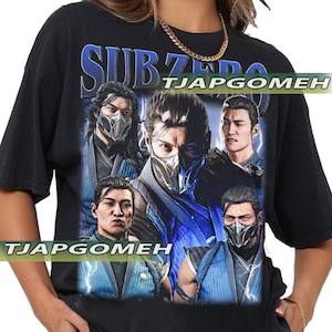 Sub Zero Mortal Kombat T-Shirt, Gift For Woman and Man Unisex T-Shirt