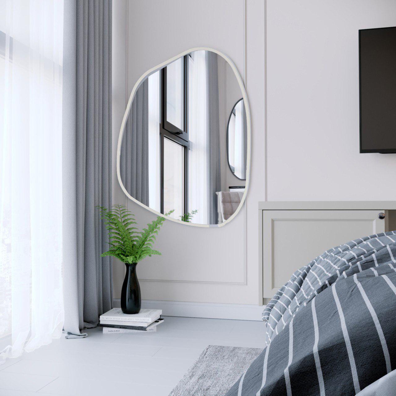 Asymmetrical Mirror - Irregular Mirror - Mirror Wall Decor - Abstract ...