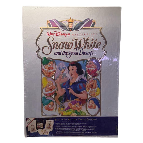 ヴィンテージ 新品 ウォルト・ディズニーの白雪姫 限定デラックス