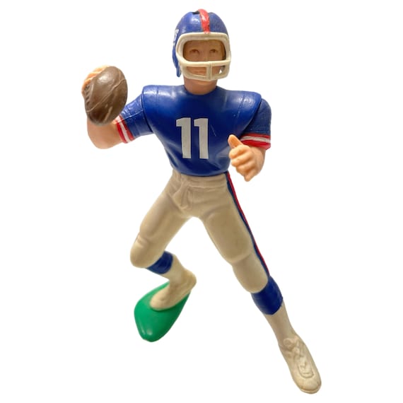Vintage 1988 #11 Phil Simms NY Giants Starting Line up Action