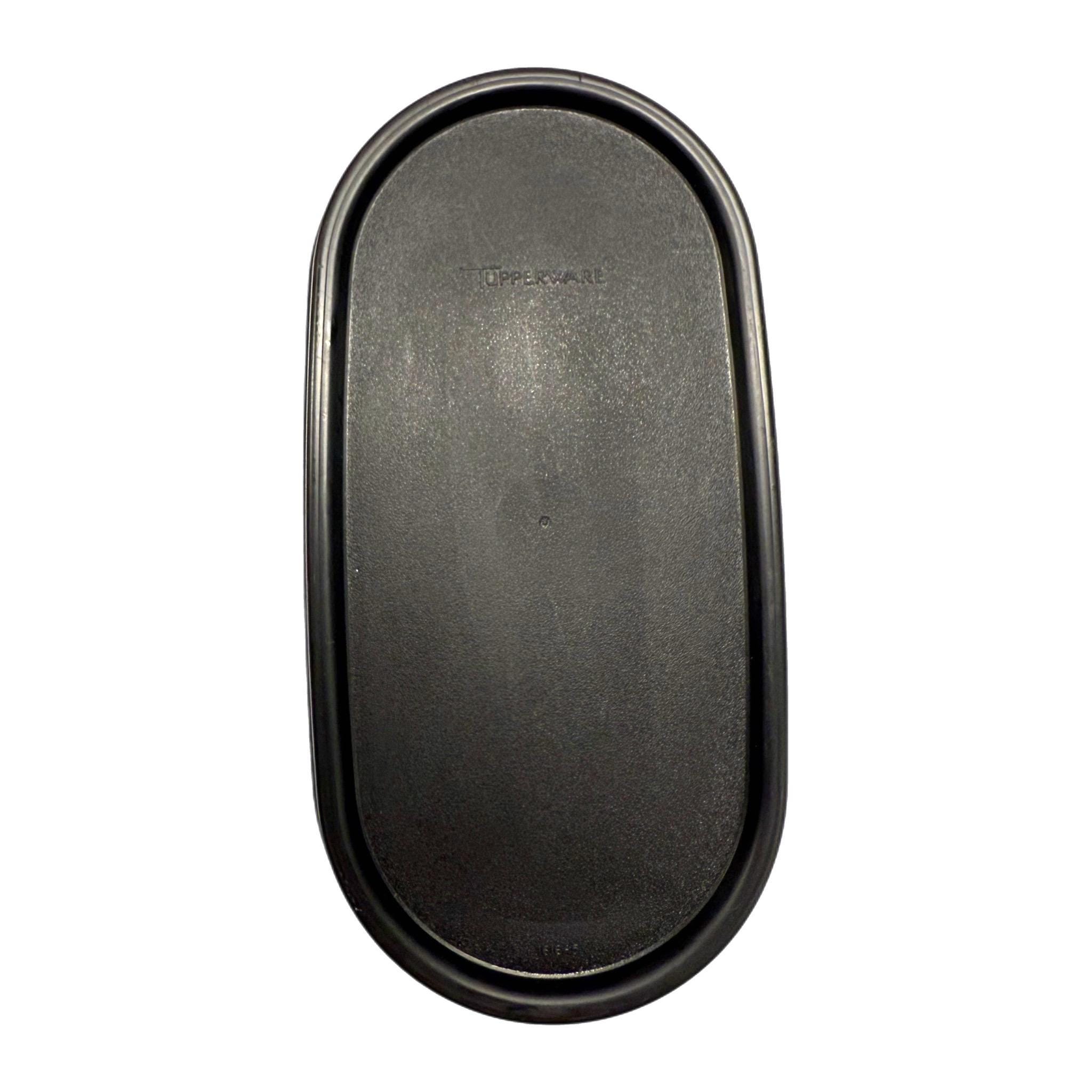 タッパーウェア ブラック モジュラーメイツ #1 オーバルコンテナ 2