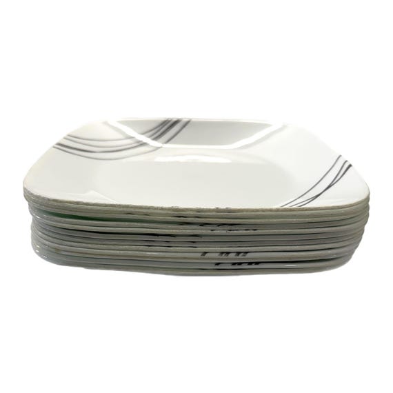 Simple Sketch Corelle Plates Big W Set Of 12 Corelle Simple Sketch