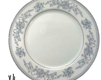 Set of 4 Vintage Mikasa Dresden Rose L9009 Dinner Plates