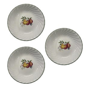 Set of 3 Corelle Impressions Chutney Pattern Swirled 8.5” Salad Pasta Bowl
