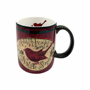 Vintage Lang Himmel & Natur Singen Kaffeebecher