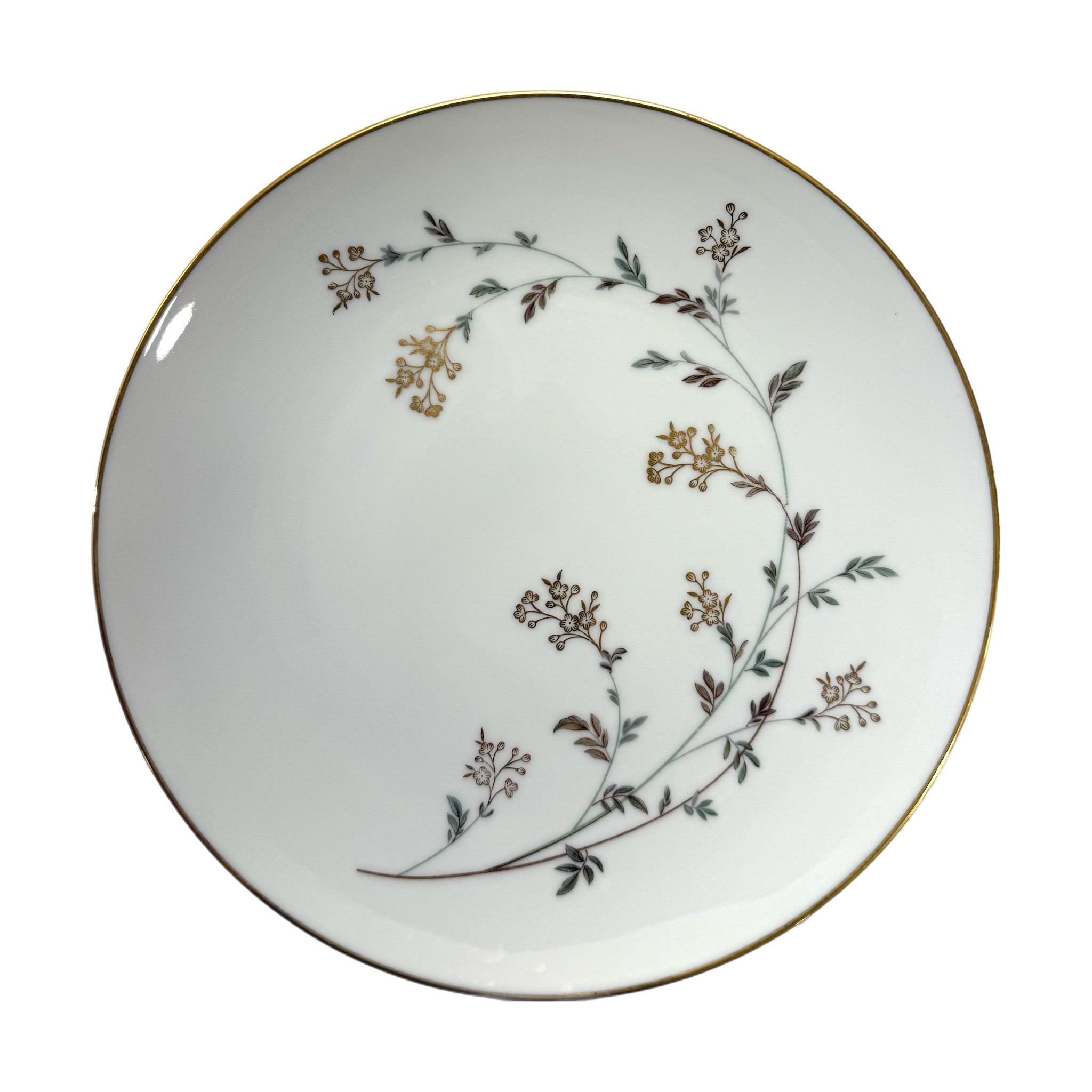 Set of 4 Vintage Noritake China Andrea Porcelain 8.25” Salad