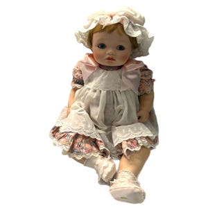 Heritage Dolls Hamilton Collection Jessica 19” Porcelain Doll – In Box