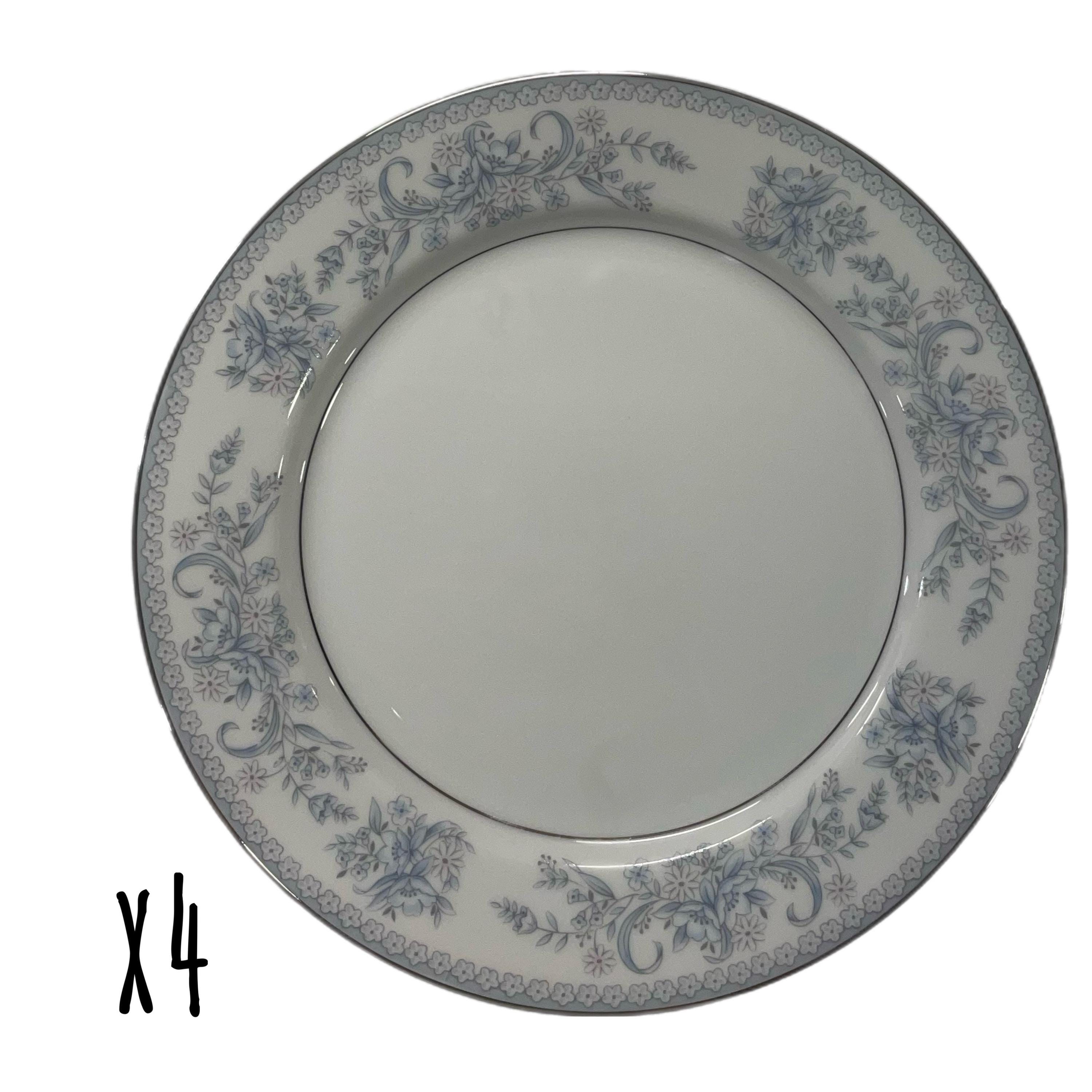 Set of 4 Vintage Mikasa Dresden Rose L9009 Salad Plates - Etsy