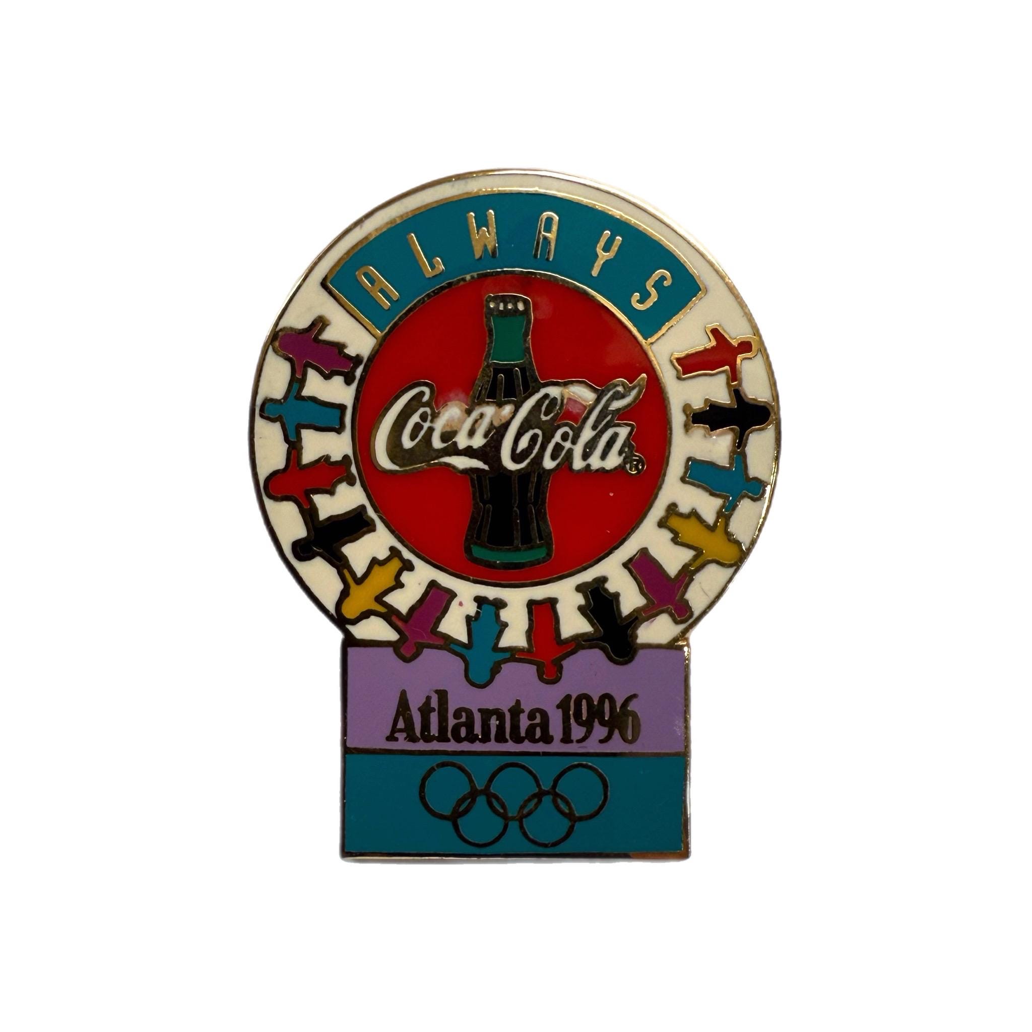 Casquette Super Rare Drew Pearson Jagged Edge Coca Cola Coke vintage des années 1990