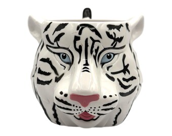Vintage Ringinling Bros. &Barnum + Bailey Circus White Tiger Plastic Coffee Mug – The Greatest Show on Earth
