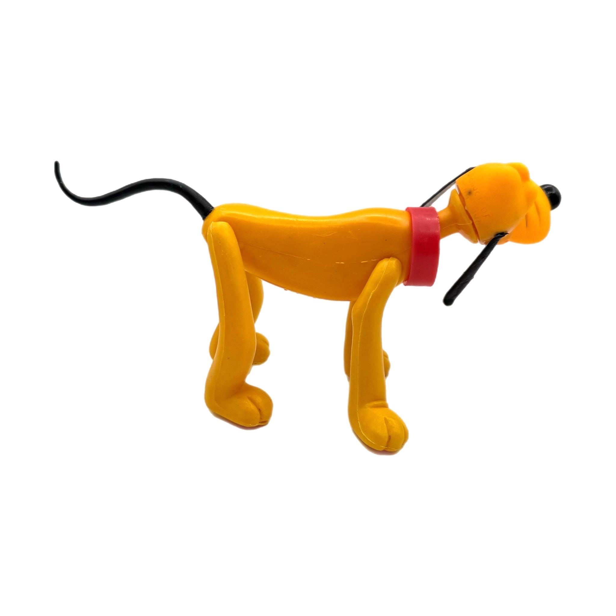 Vintage Walt Disney Company Pluto Plastic Action Figure - Etsy UK