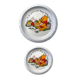 Winnie the Pooh Melamine Plate - Etsy