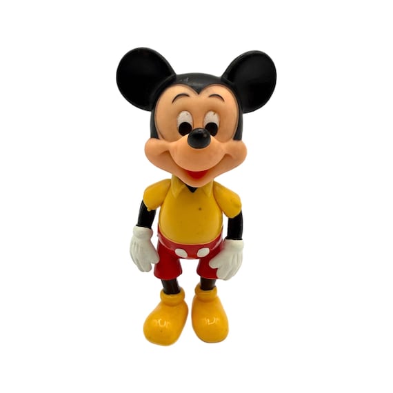 Vintage Walt Disney Productions Mickey Mouse 1977 REMCO Posable Vintage Walt Disney Productions Mickey Mouse 1977 REMCO Posable
