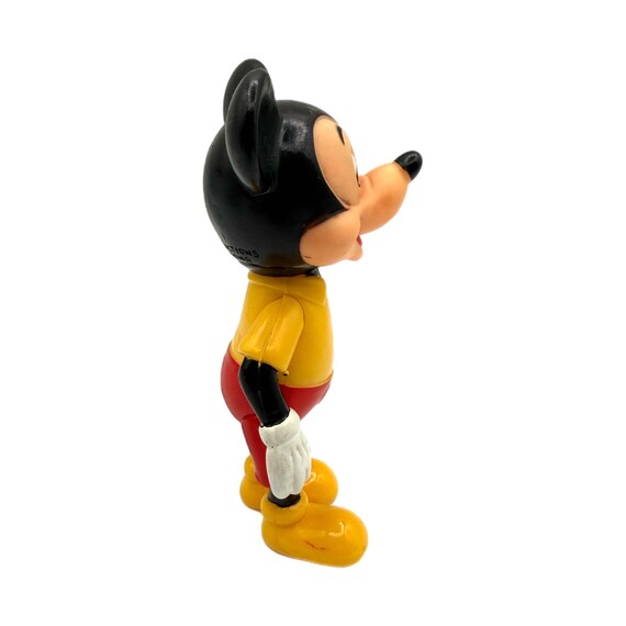Vintage Walt Disney Productions Mickey Mouse 1977 REMCO Posable