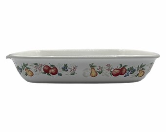 Cazuela rectangular de gres Corelle Coordinates Chutney de 23 x 33 cm (9 x 13 pulgadas) de la colección Vintage.