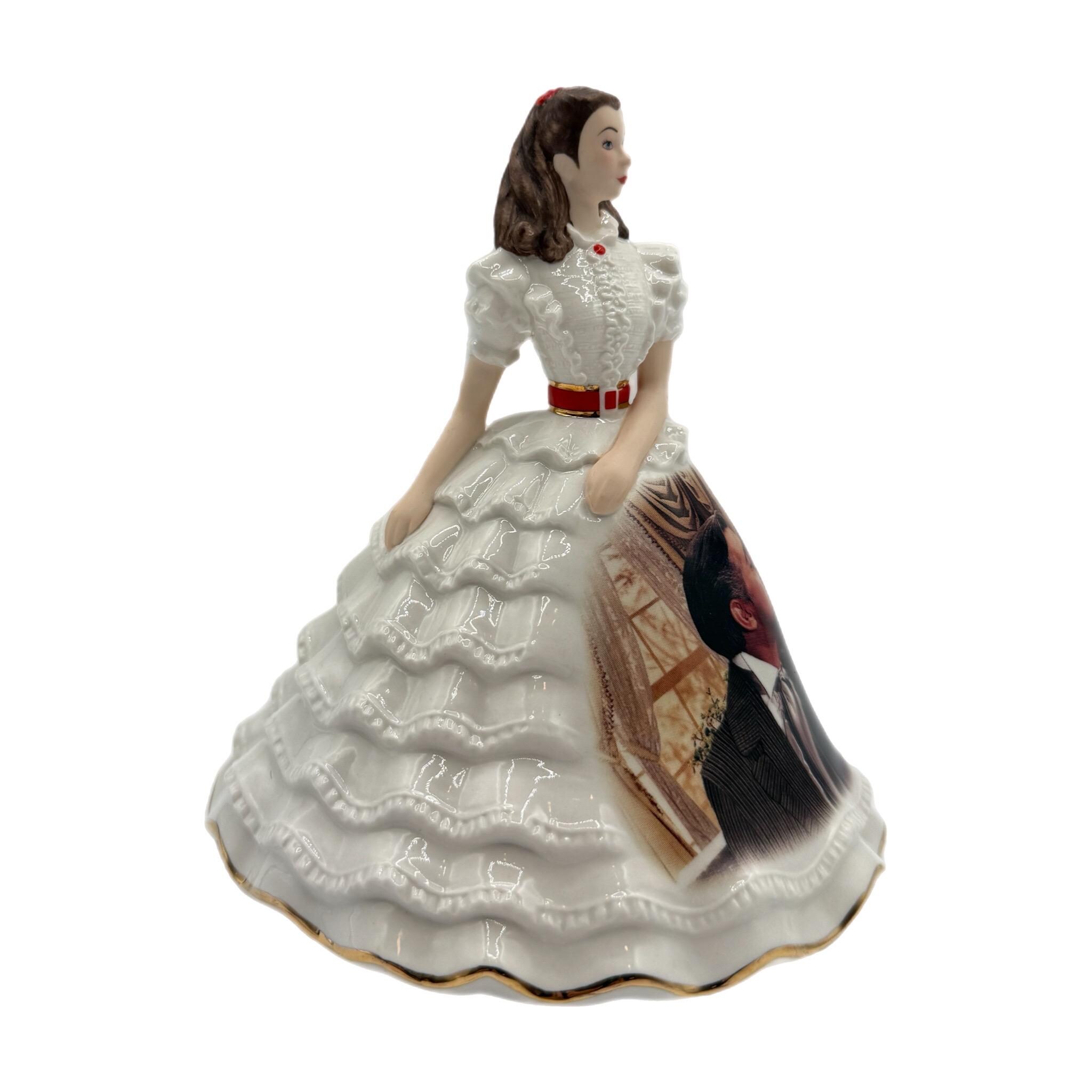 風と共に去りぬ スカーレット ロマンティック陶器フィギュア 2004年