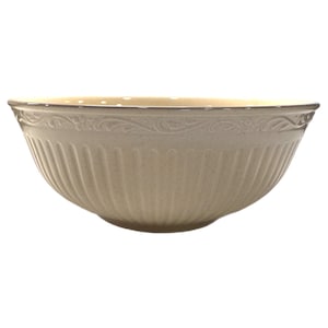 Mikasa Italian Countryside 8.5” Round Ceramic Salad Serving Vegetable Bowl