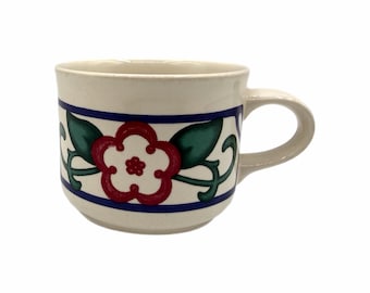 Vintage Pfaltzgraff Arbor Vine Kamionkowa filiżanka do herbaty / kubek do kawy