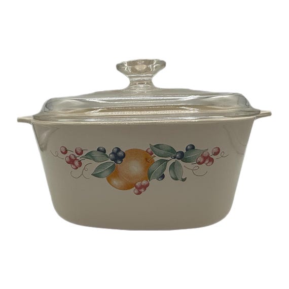 Corning Ware 3l Pyrex Casserole Dish Pyrex Corningware Pastel Bouquet Corningware Vintage 'Pastel Bouquet' 3L  Casserole Dish With Pyrex