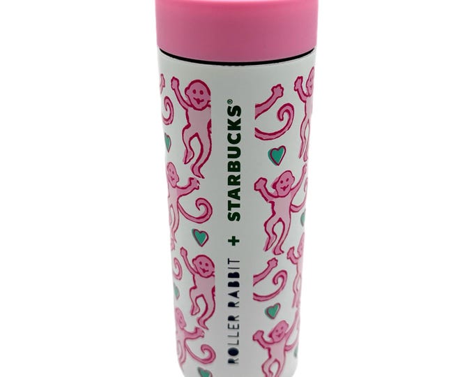 2025 Starbucks X Roller Rabbit 16oz Cold / Hot Cup Tumbler With Push ...