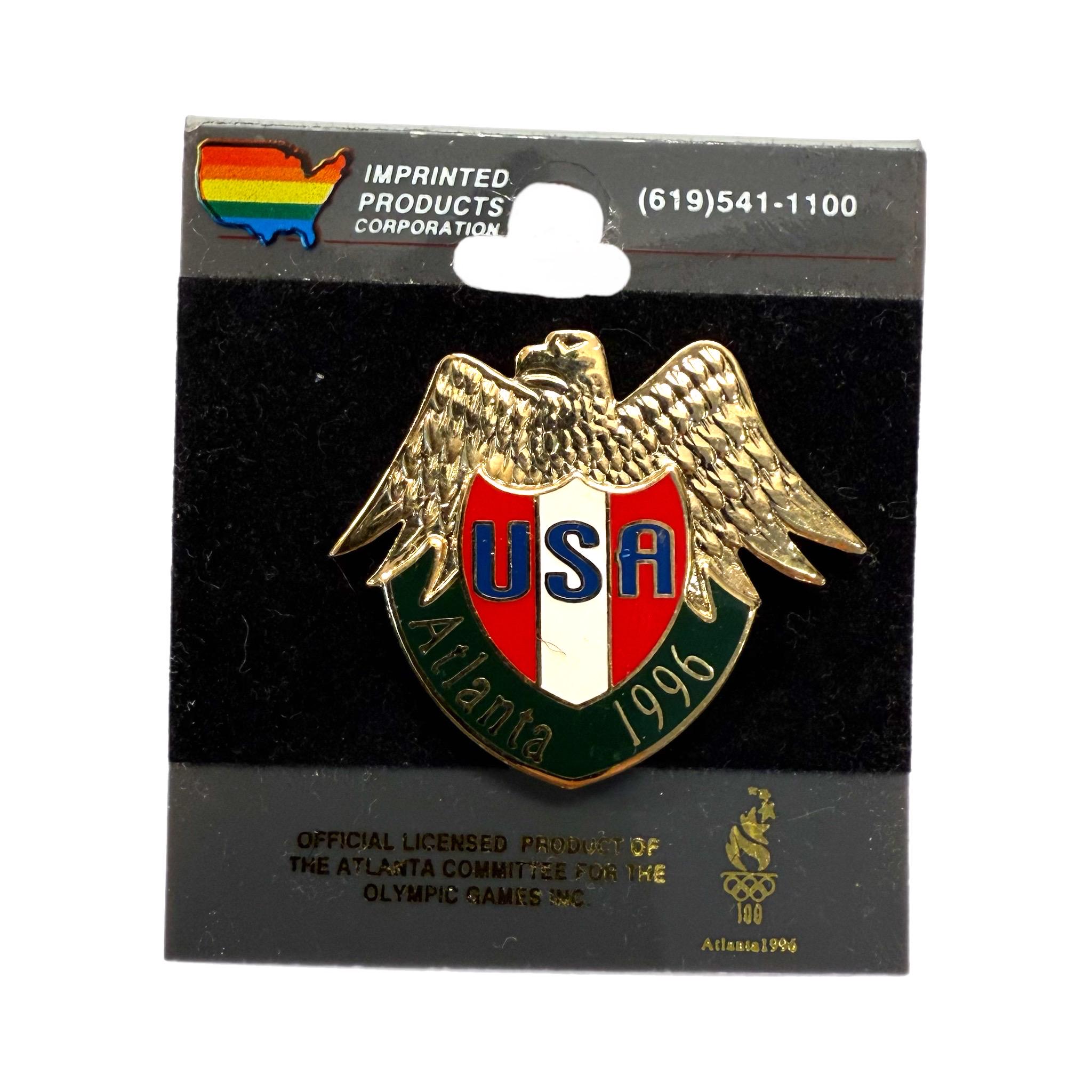 NEW Vintage 1996 Atlanta Olympic Games US Shield Eagle Collectible