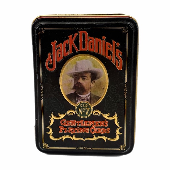 Vintage Jack Daniel's Old No. 7 Gentlemen's Sealed Playing Cards