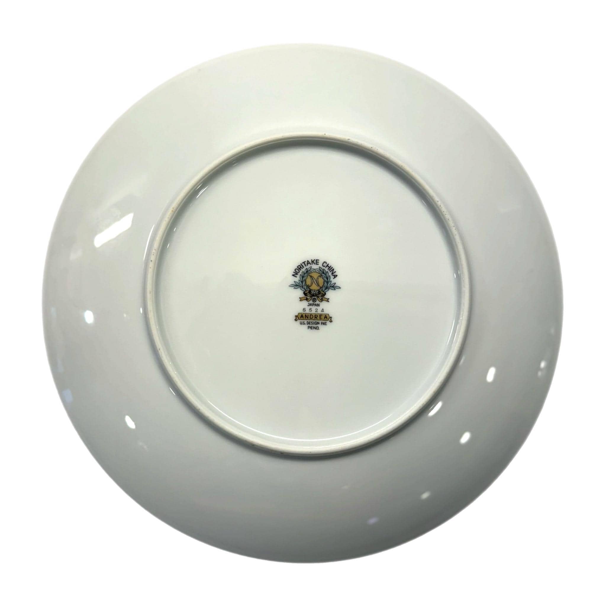 Set of 4 Vintage Noritake China Andrea Porcelain 8.25” Salad